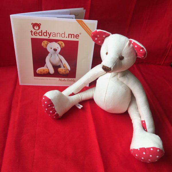 MakeTeddy Sewing Pattern and Teddy